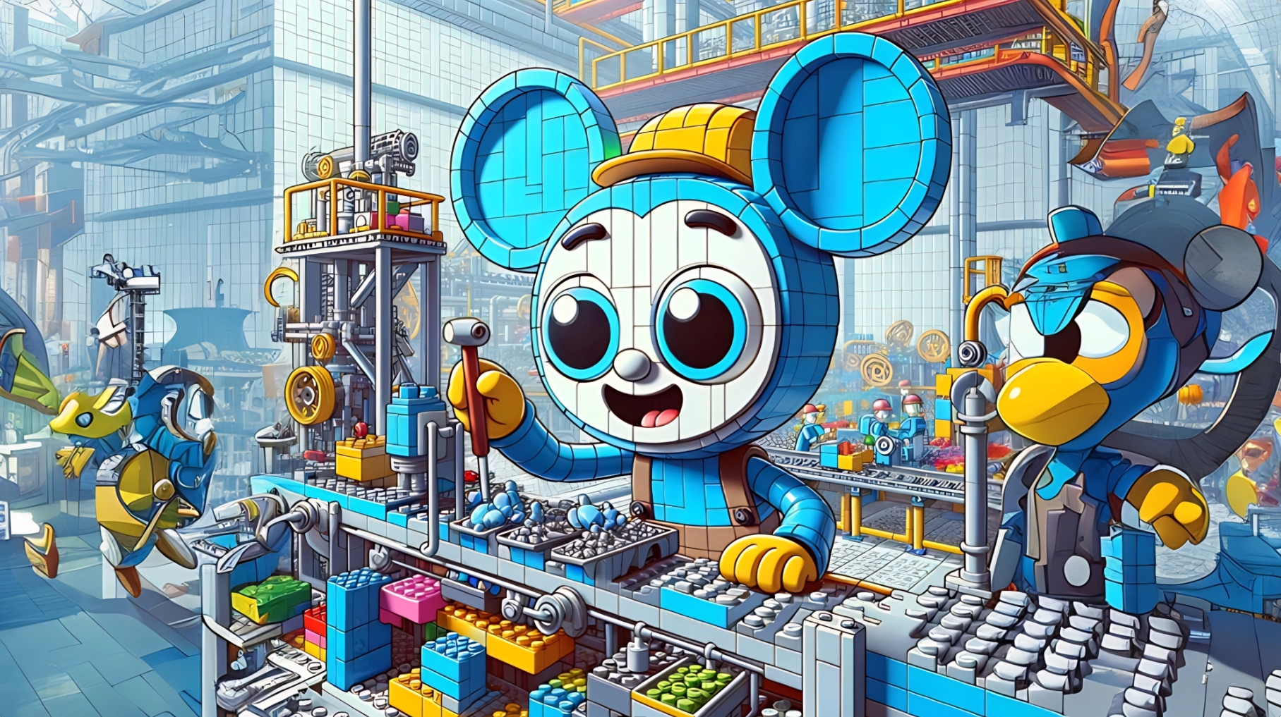 幼儿（L1-K1 大融合）编程课程培训 AIM00038